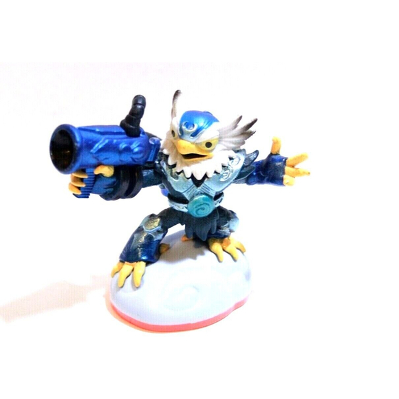 Skylanders Giants Character Figure Jet VAC Orange Base Tested Works - Picture 1 of 5